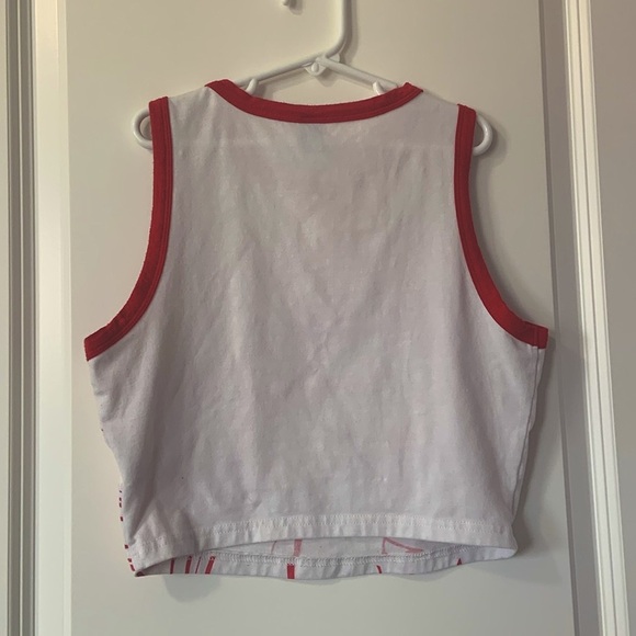 SHEIN SIZE M Red Anime Girl Ringer Tank Top - Picture 2 of 10